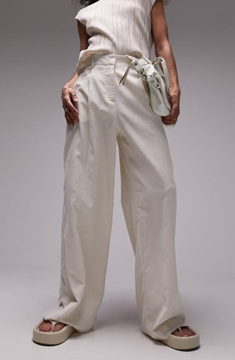 wide leg linen pants | Nordstrom