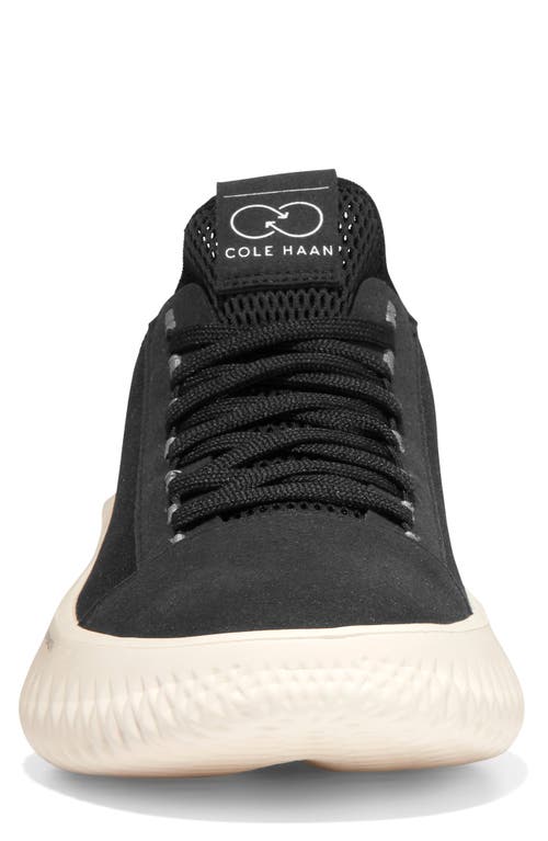 Shop Cole Haan Generation Zerogrand Ii Sneaker In Black/cork/ivory