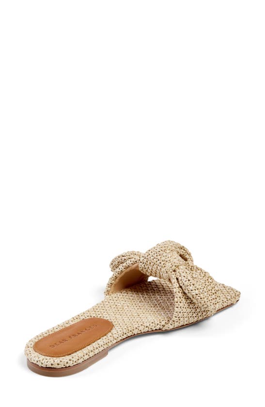 Shop Dear Frances Knot Slide Sandal In Seagrass