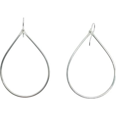 Nashelle Hammered Teardrop Earrings
