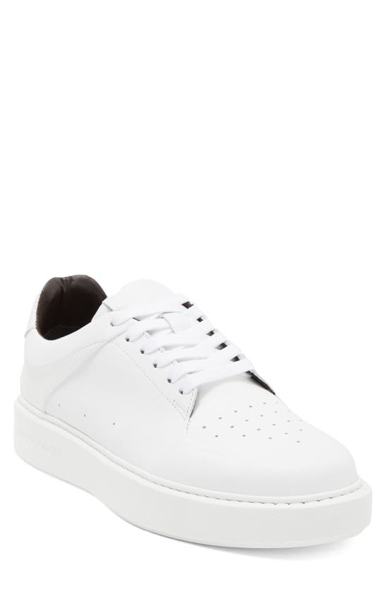 Bruno Magli Cesare Leather Sneaker In White ModeSens