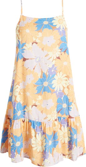 Rip Curl Sunrise Session Floral Print Cover-Up Dress | Nordstrom
