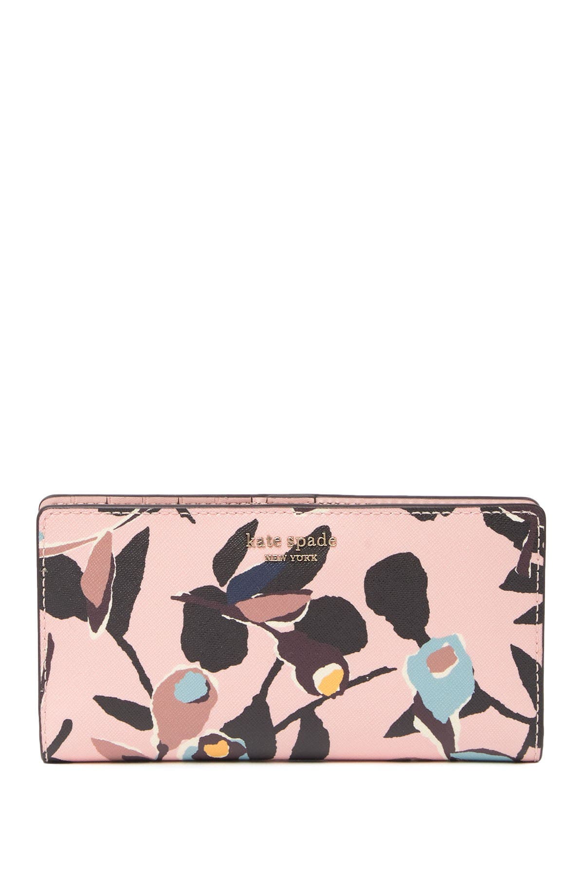 kate spade cameron paper rose wallet