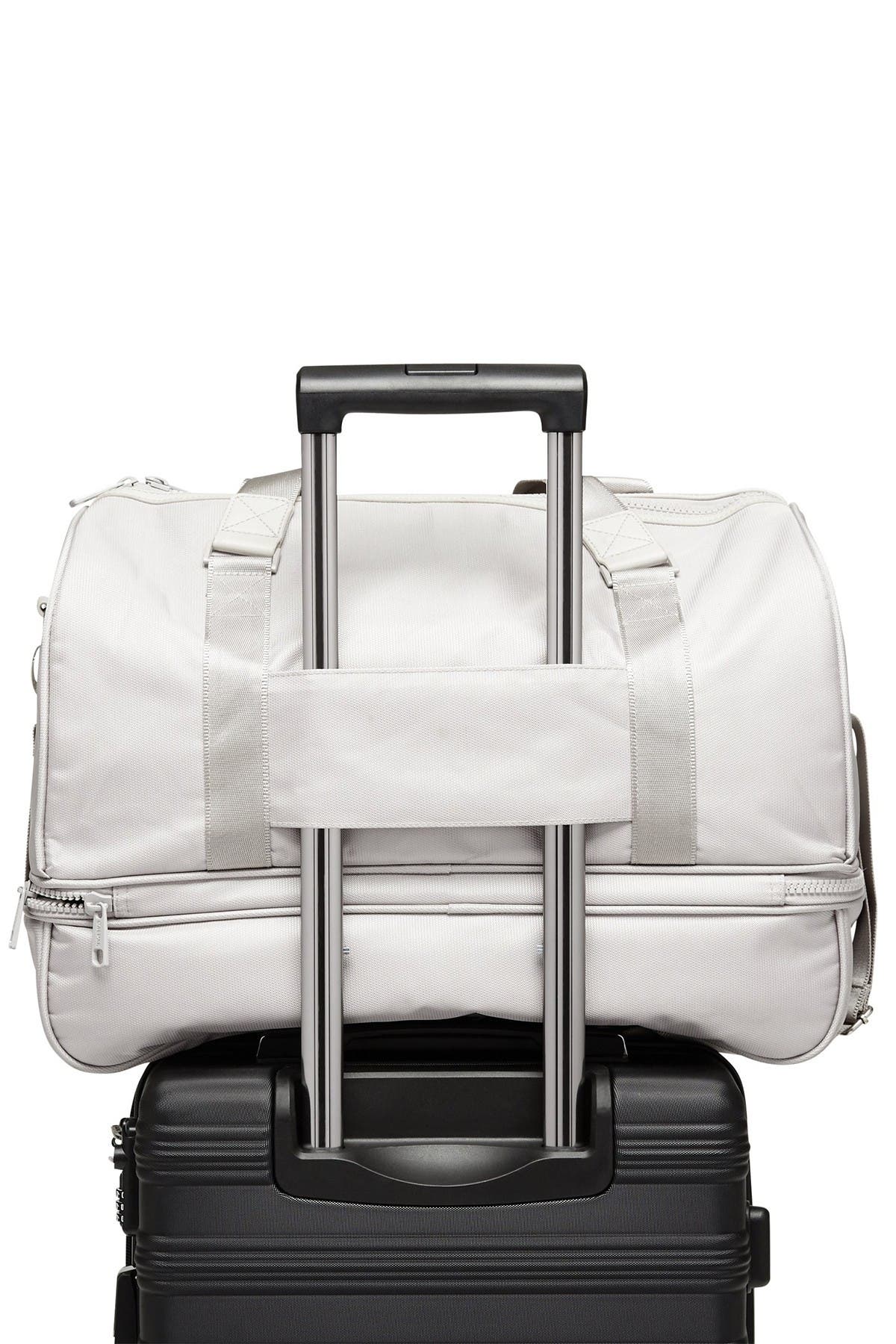 calpak drop bottom duffel