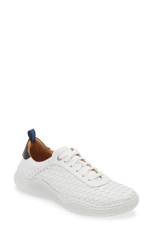 Mezlan Castalla Sneaker In White/black