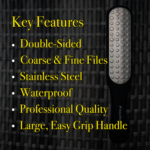 Pete & Pedro Double-sided Foot File