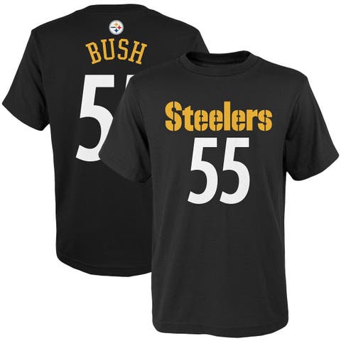 Devin Bush Pittsburgh Steelers Nike Youth Player Game Jersey - Black