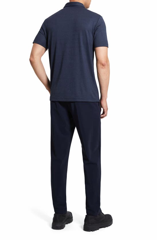 Theory Bron C.anemone Polo In Eclipse Multi - Bda