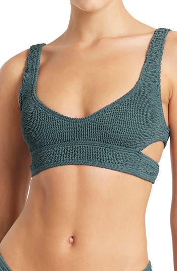 Saint textured bralette top, BOUND BY BOND-EYE, Bralette Tops for Women