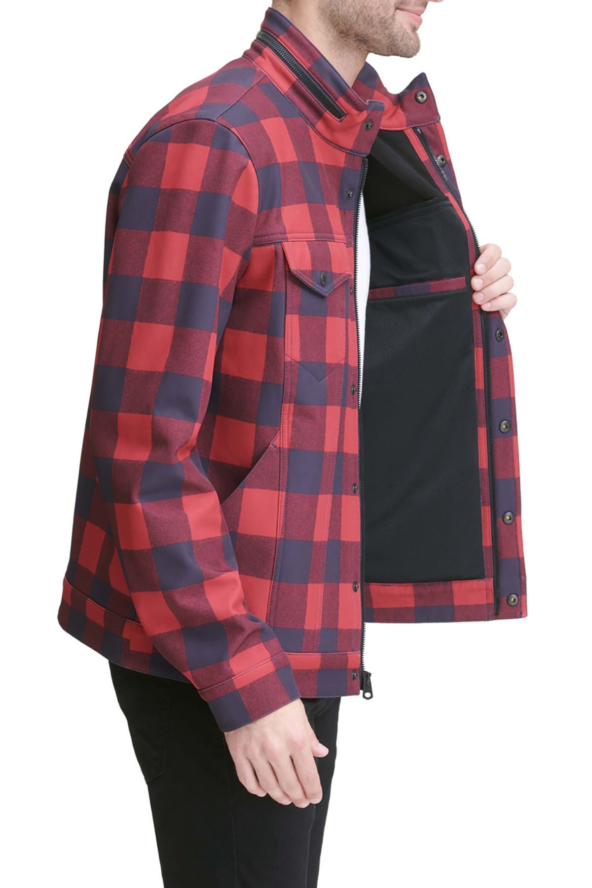 levi's high neck commuter jacket