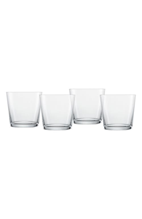 Fortessa Together Set of 4 Tritan Crystal Double Old Fashioned Glasses in Clear 