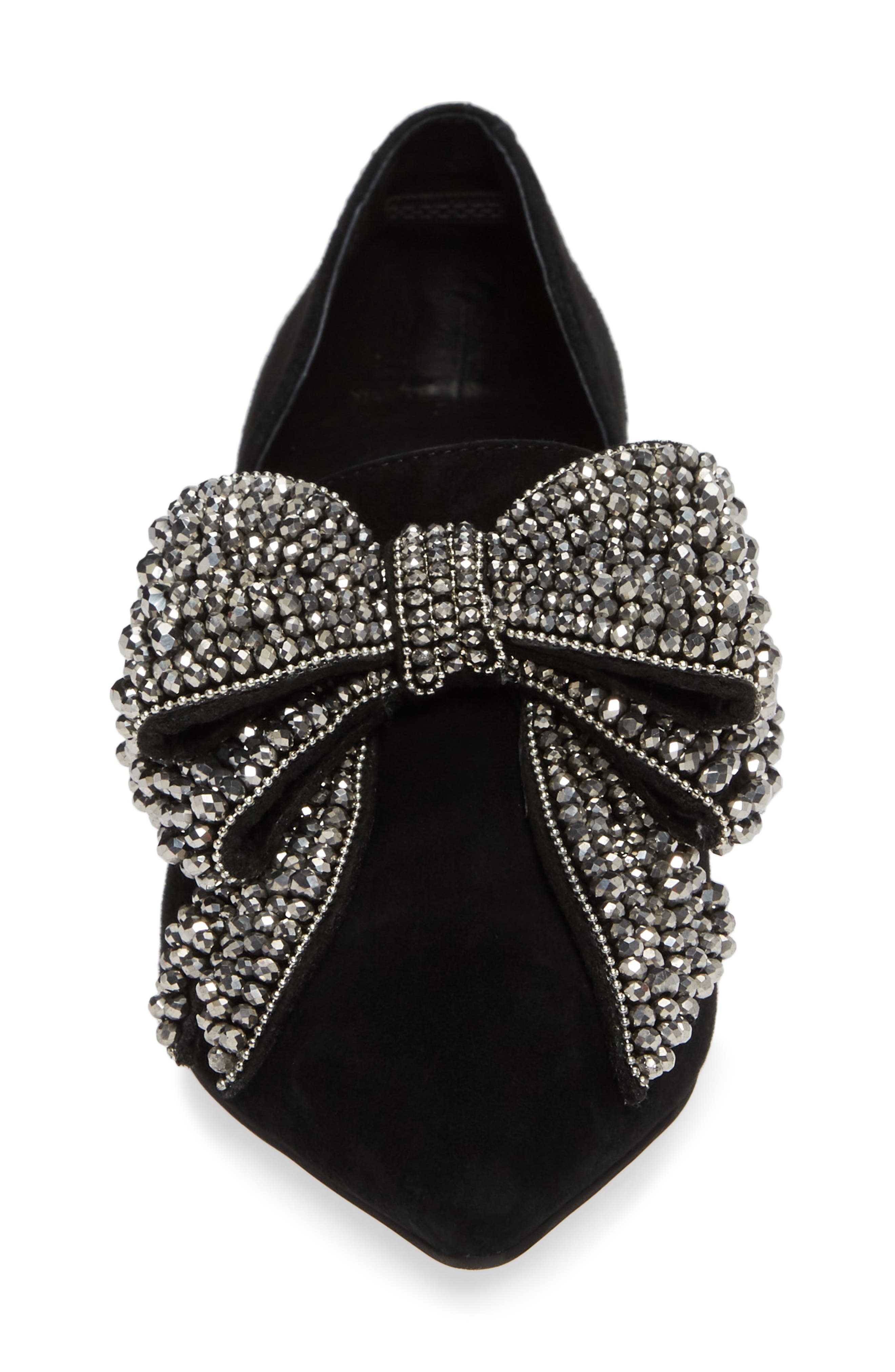 valenti embellished bow loafer jeffrey campbell