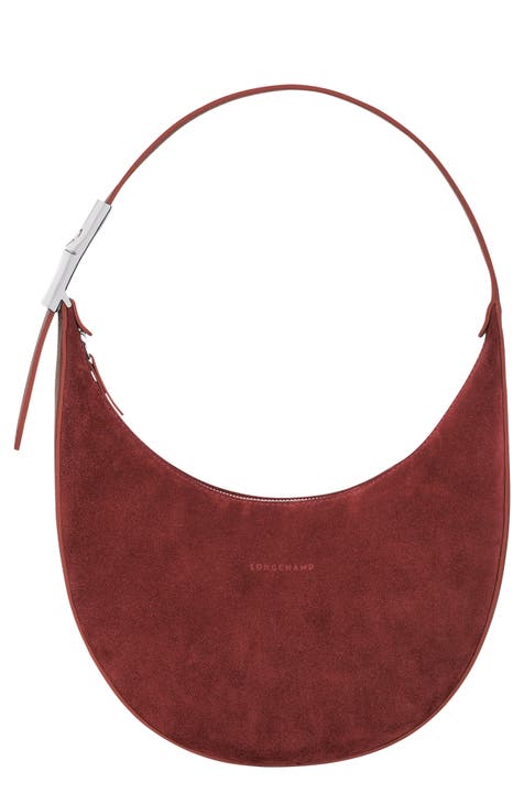 Leather tote Longchamp Red in Leather - 33243804