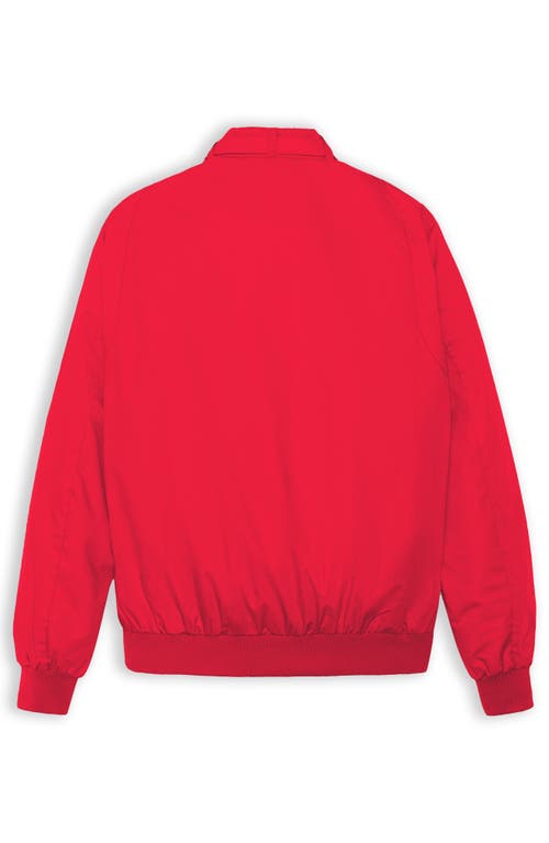 Members Only Classic Iconic Racer Jacket In Red