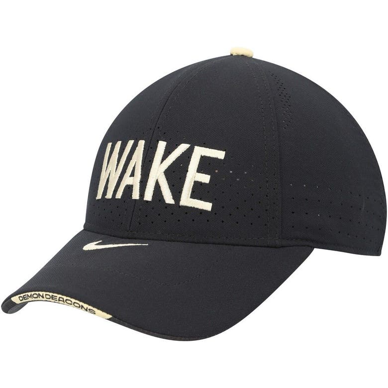 Nike Kids' Youth  Black Wake Forest Demon Deacons Legacy91 Adjustable Hat