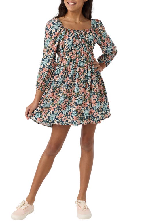 O'NEILL O'NEILL KIDS' JEANIE FLORAL DRESS 