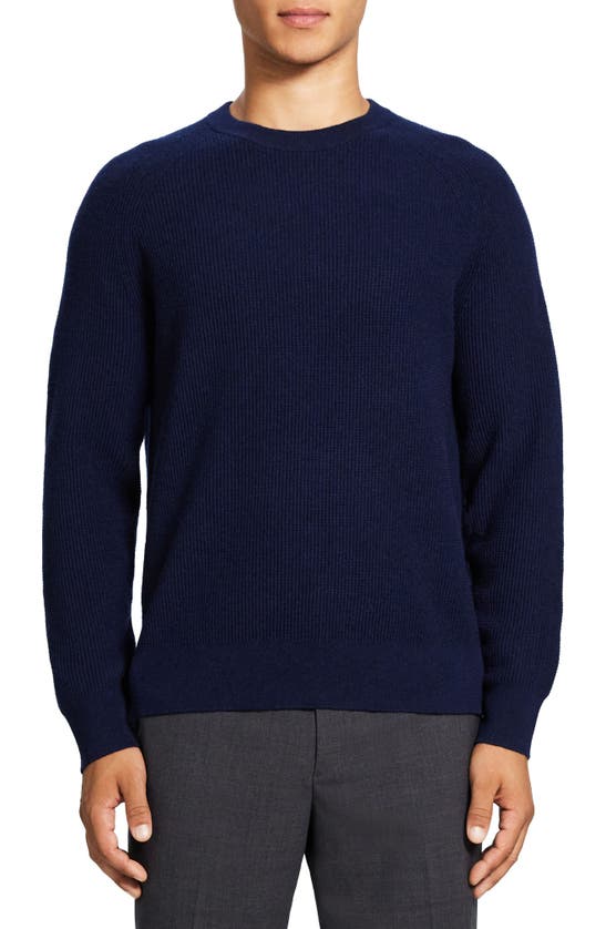 THEORY TOBY THERMAL WOOL BLEND SWEATER