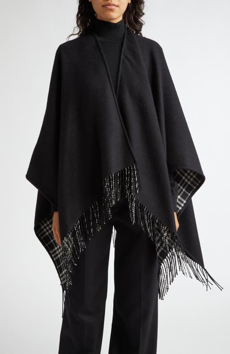 Women s Burberry Capes Ponchos