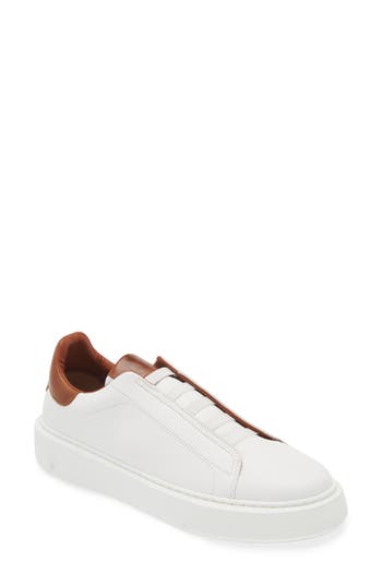Bruno Magli Lisbon Slip-on Sneaker In White