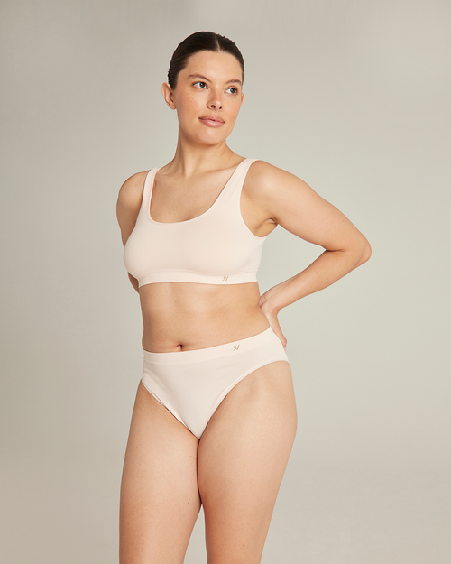 Nudea The Essentials Crop Top In Black And Bare 03