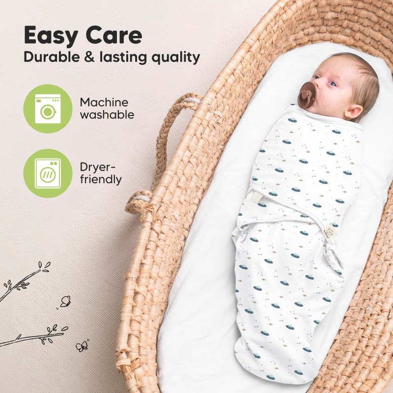 Keababies 3-pack Soothe Swaddle Wraps In Galaxy