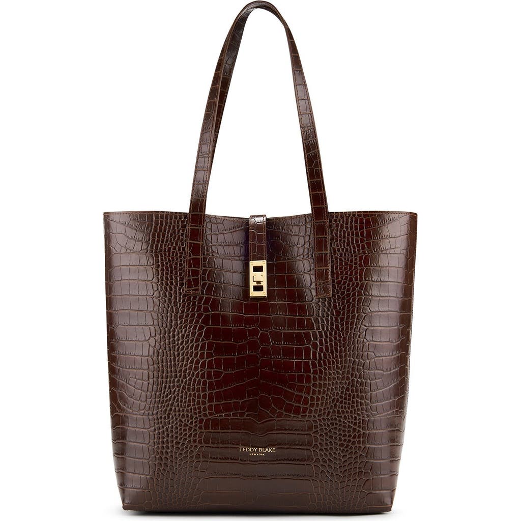 Teddy Blake Nina Croco 12" In Brown