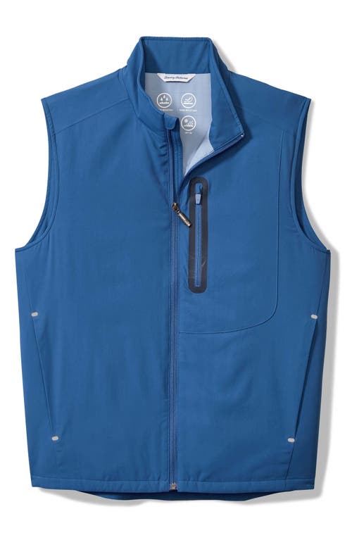 TOMMY BAHAMA TOMMY BAHAMA OCEAN DRIVER RECYCLED POLYESTER TWILL VEST