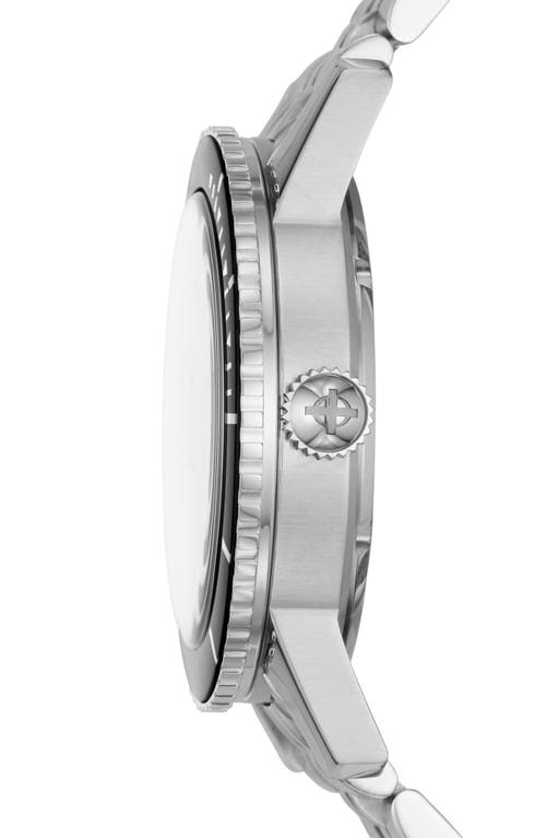 Shop Zodiac Super Sea Wolf Bracelet Watch, 40mm In Silver