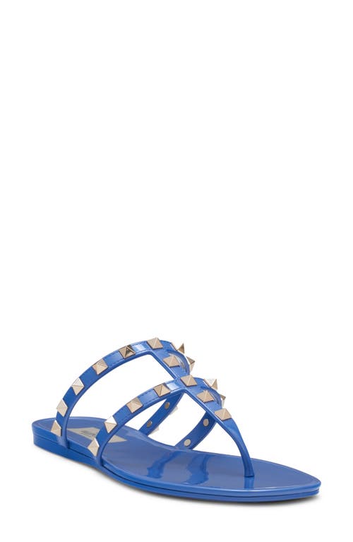 Shop Valentino Garavani Rockstud Jelly Sandal In Riverside Blue