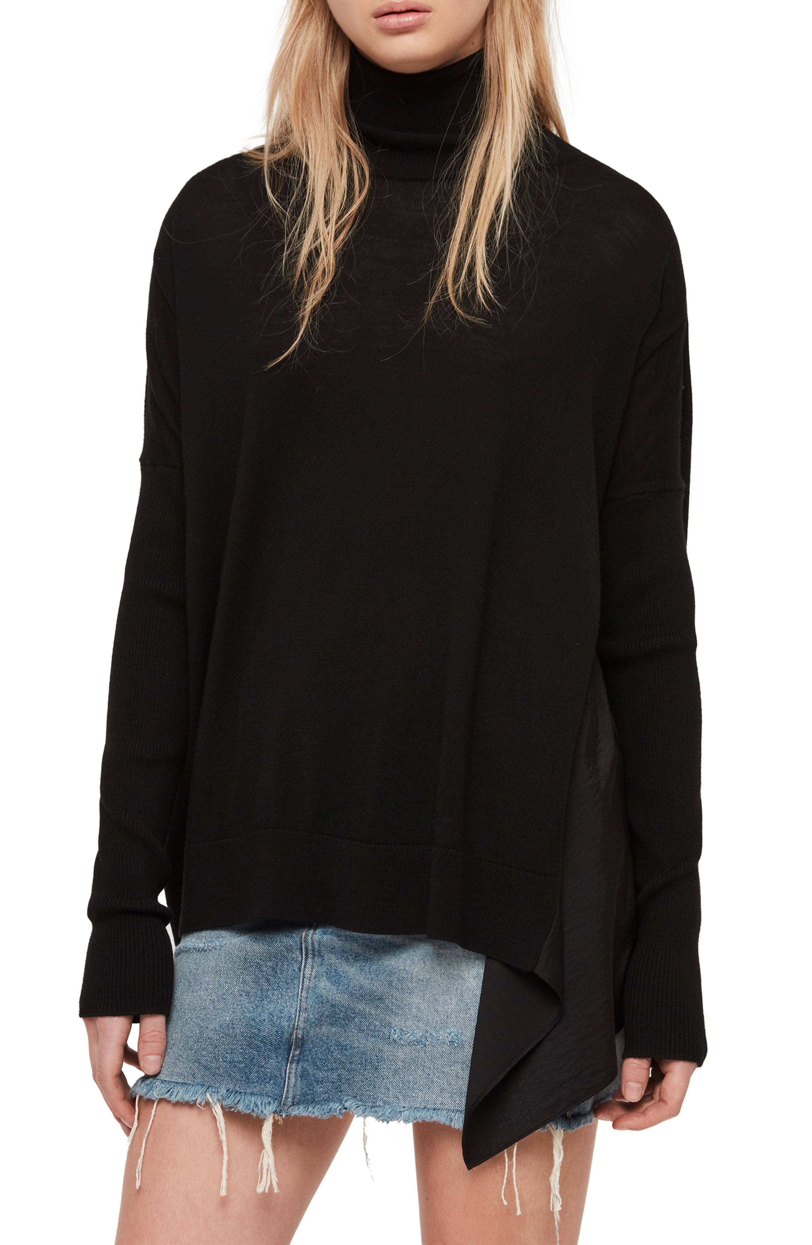 all saints polo neck