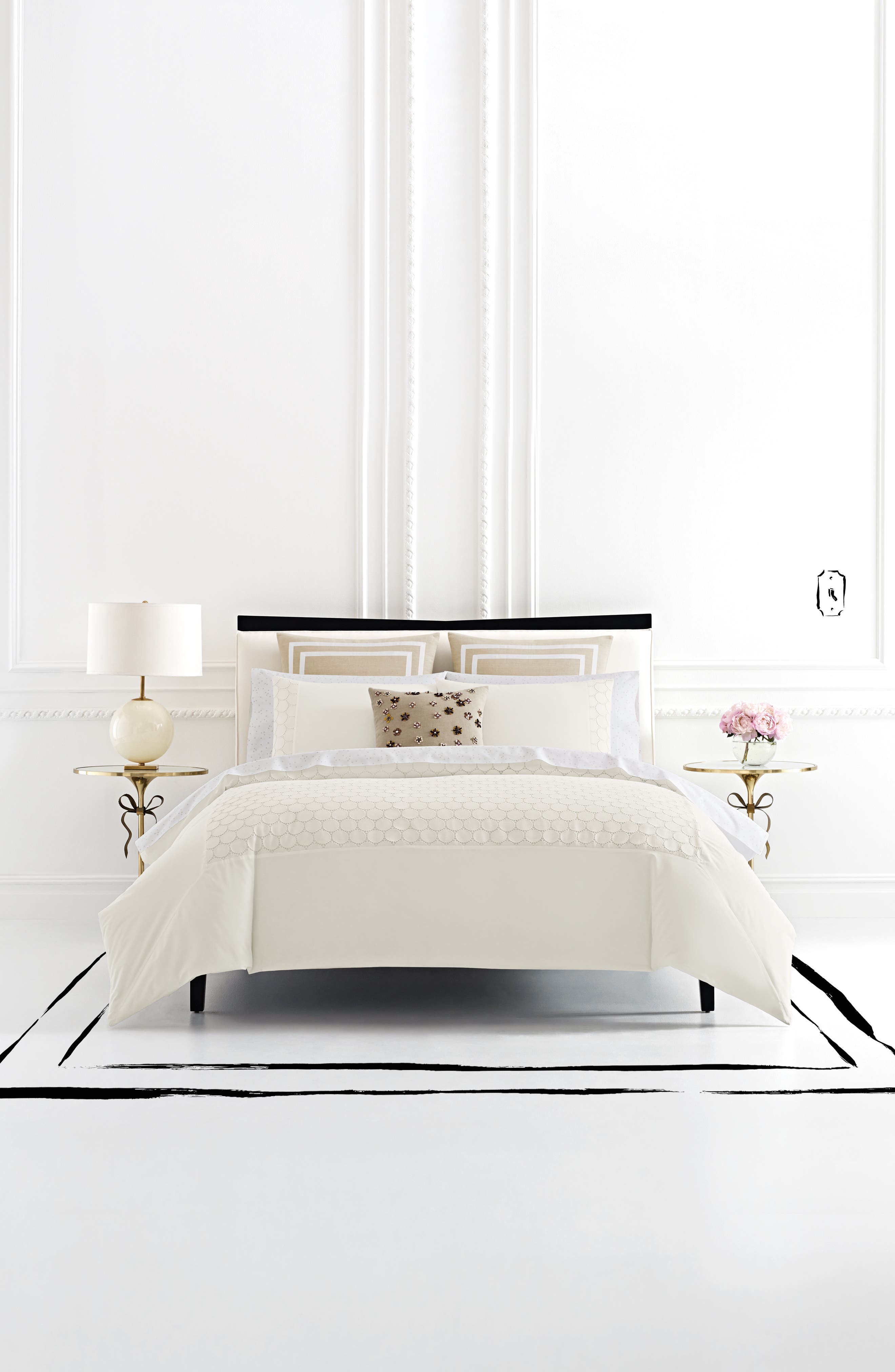Kate Spade New York Lace Dot Duvet Cover Sham Set Nordstrom