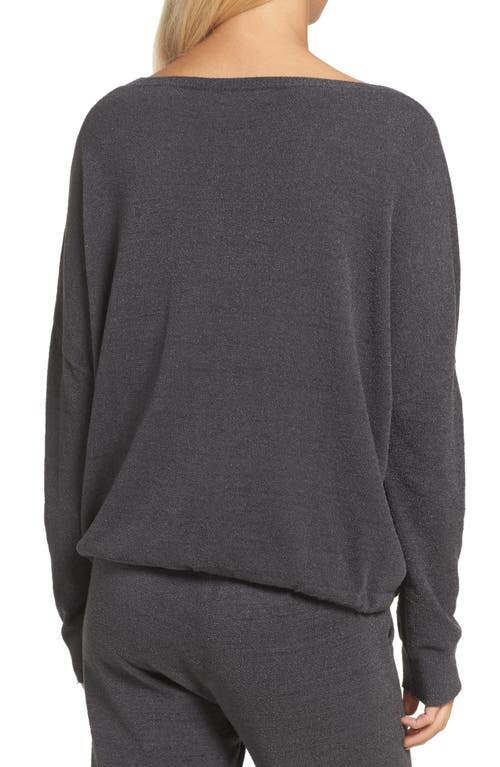 Barefoot Dreams Cozychic Ultra Lite® Lounge Pullover In Carbon