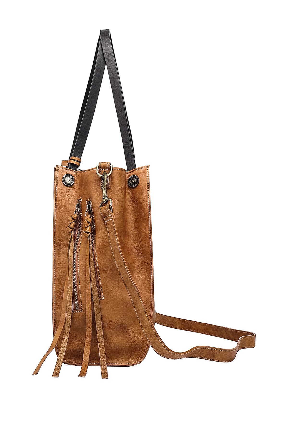 Old Trend Daisy Leather Tote Bag In Open Miscellaneous
