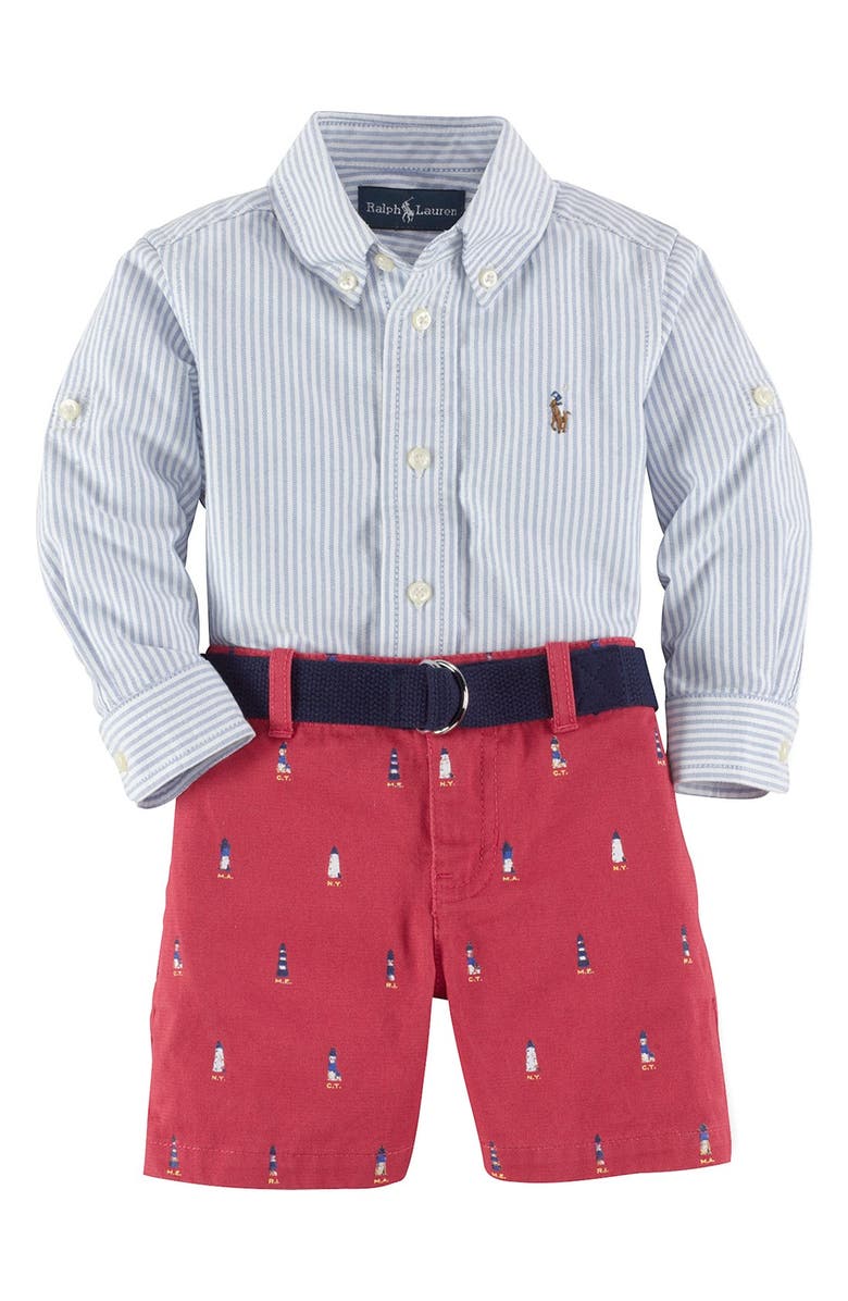 Ralph Lauren Shirt & Shorts (Baby Boys) | Nordstrom