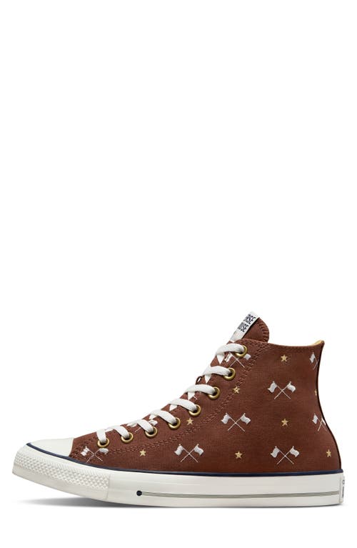 Shop Converse Gender Inclusive Chuck Taylor® All Star® 70 Hi Sneaker In Red Oak/egret/trailhead Gold