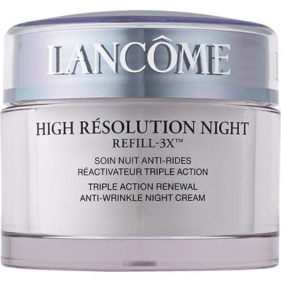 Lancome High Resolution Refill-3X Anti-Wrinkle Night Moisturizer Cream