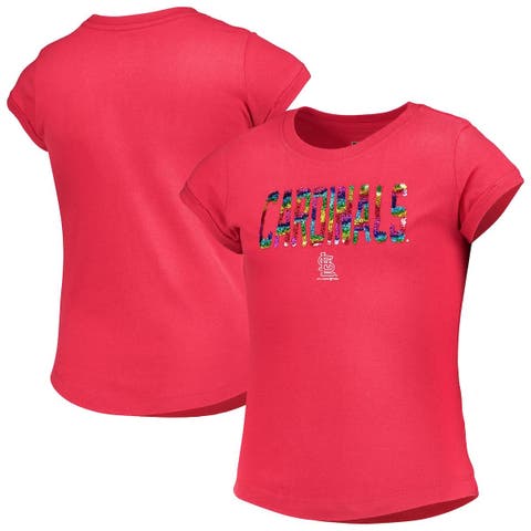 New Era Girls' New York Giants Sequins Pink T-Shirt