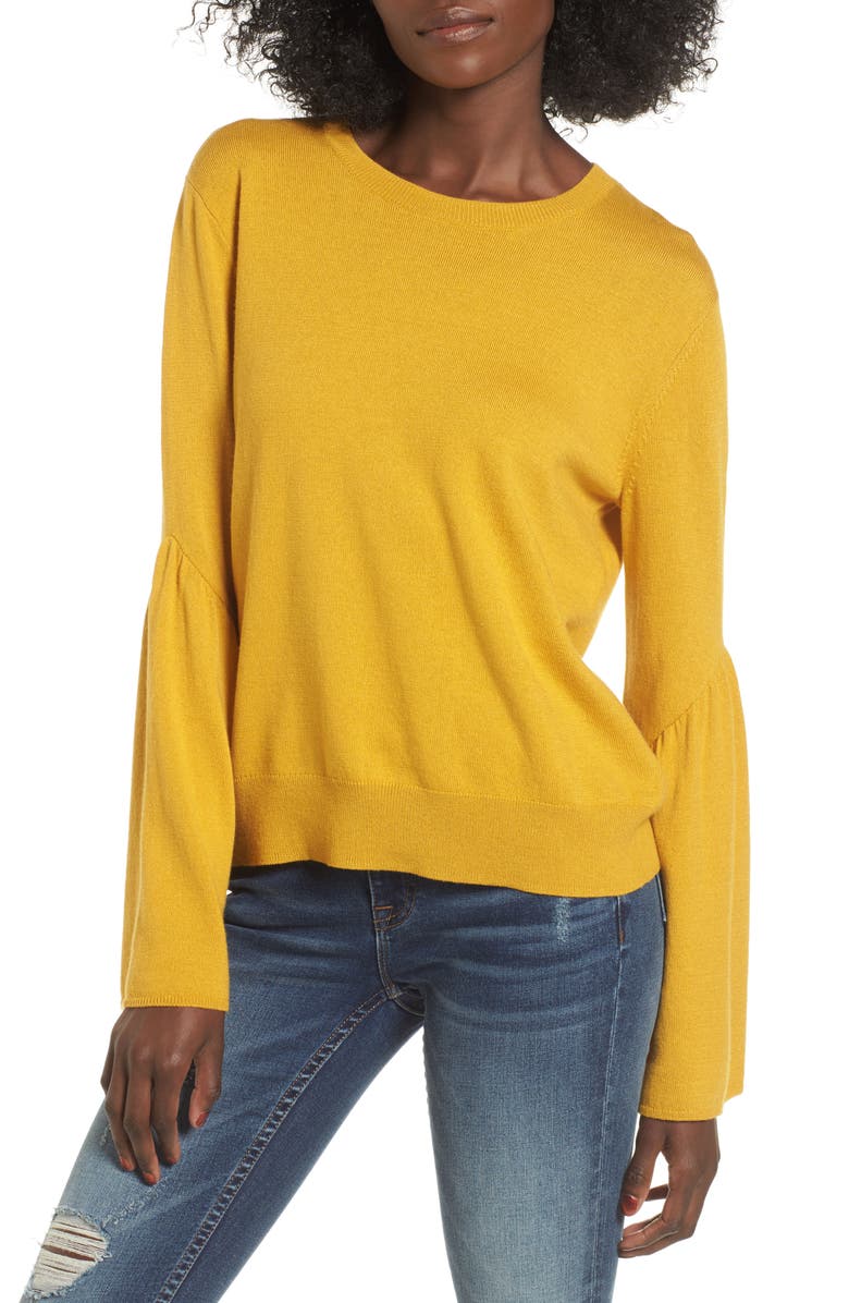 LEITH Bell Sleeve Sweater, Main, color, 700