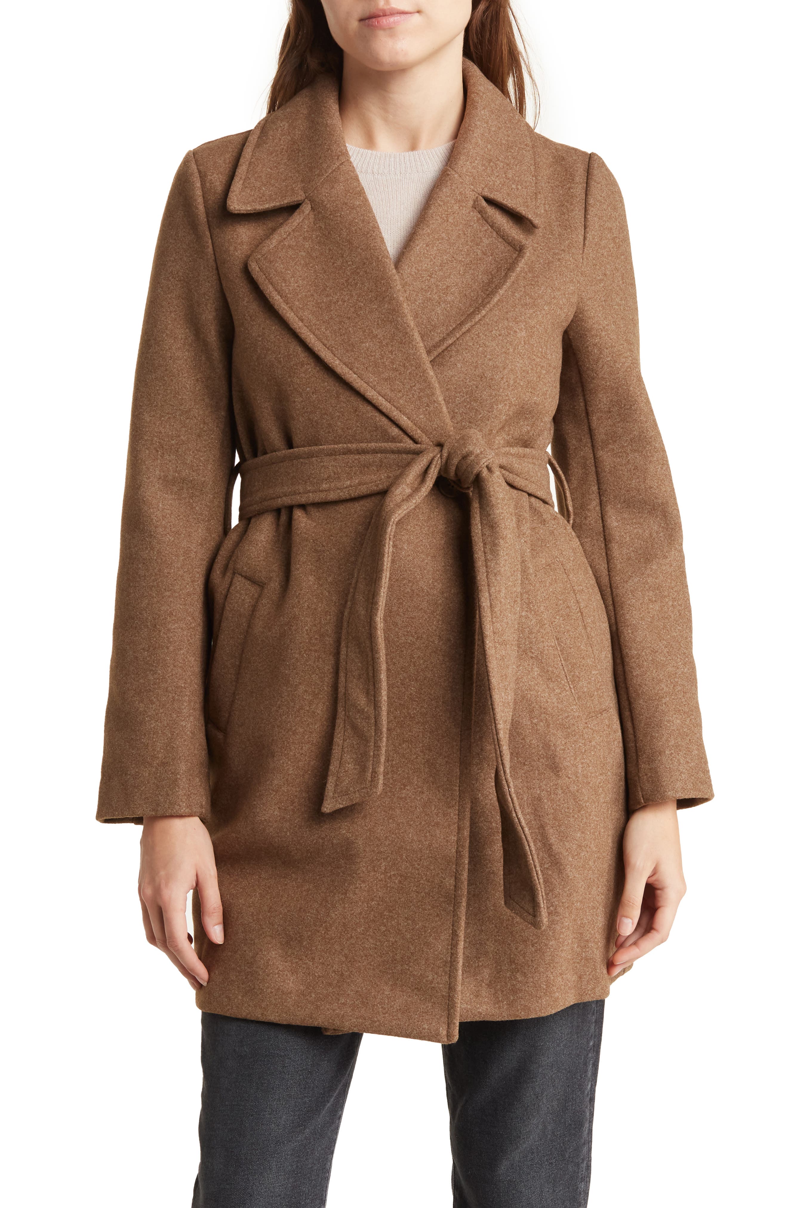 ivory wool coat womens