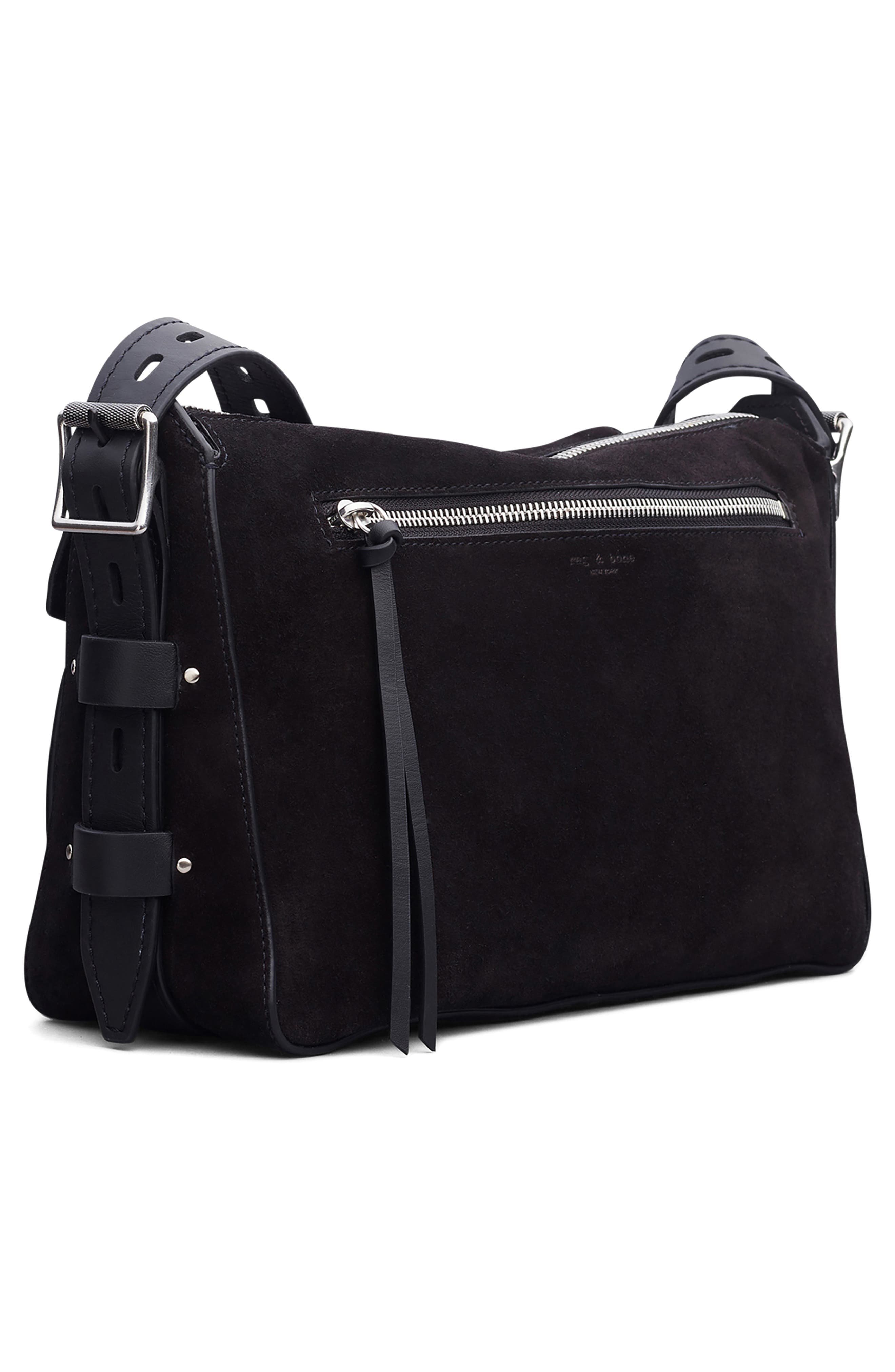 rag & bone Field Messenger 2.0 Suede Bag Nordstrom