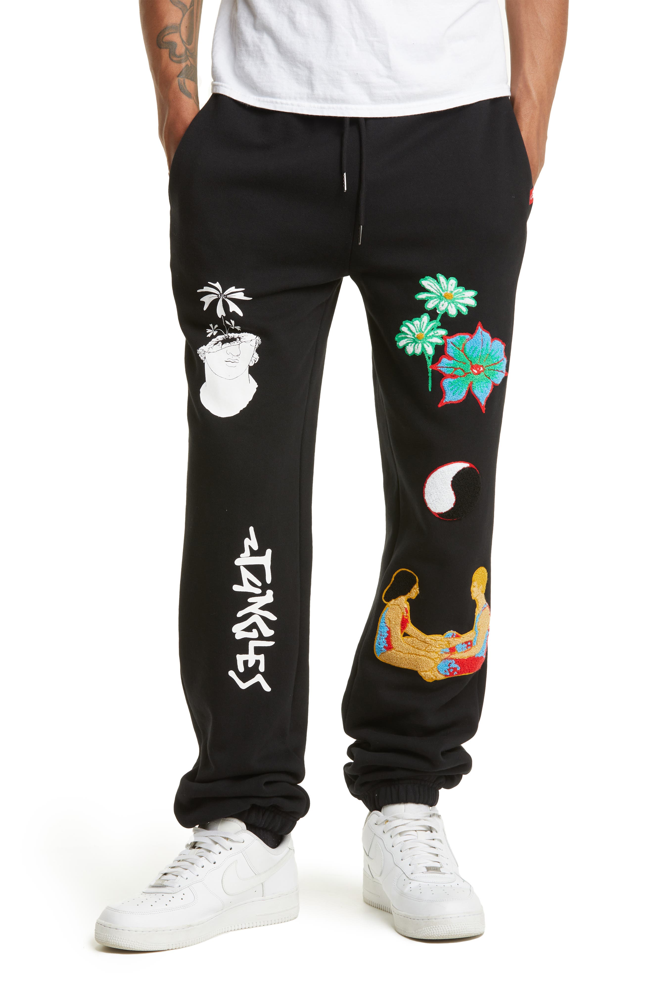 mens sweatpants with designs