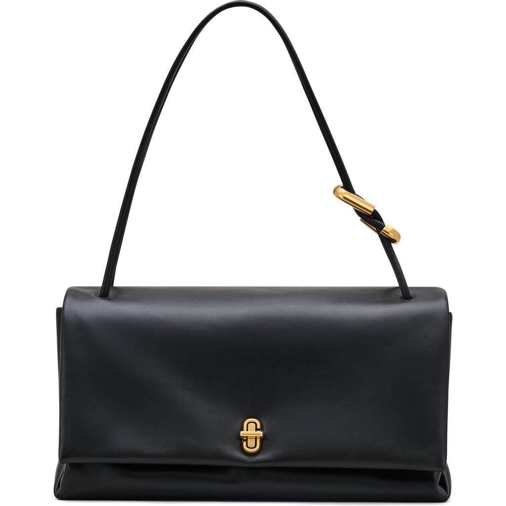 Marc Jacobs The Large Dual Shoulder Bag In Black