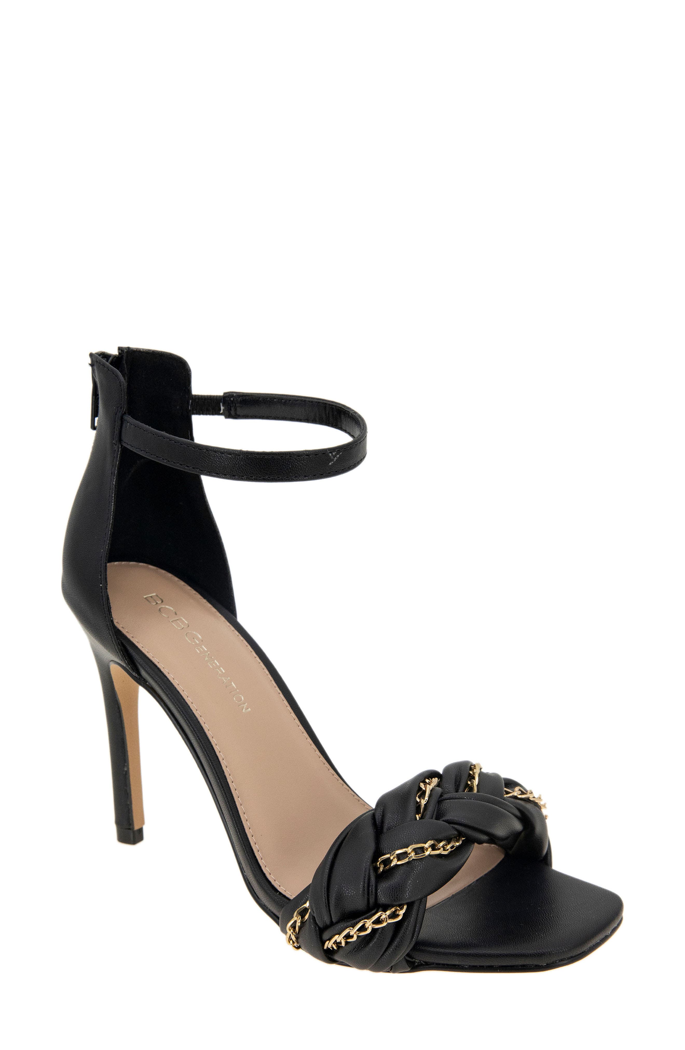 BCBGeneration Women's Savanna Ankle Boot - Suede With Buckle Straps & Stacked Heel