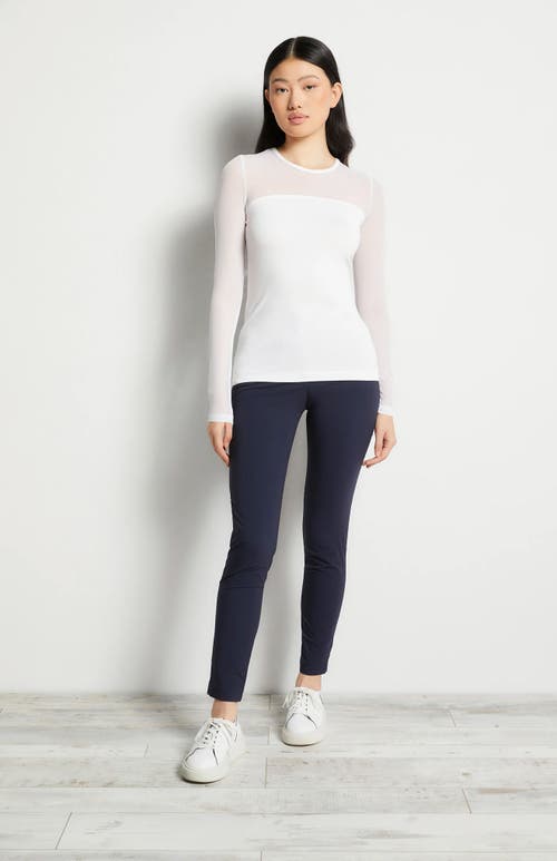 Shop Anatomie Budah Mesh Pima Cotton In White