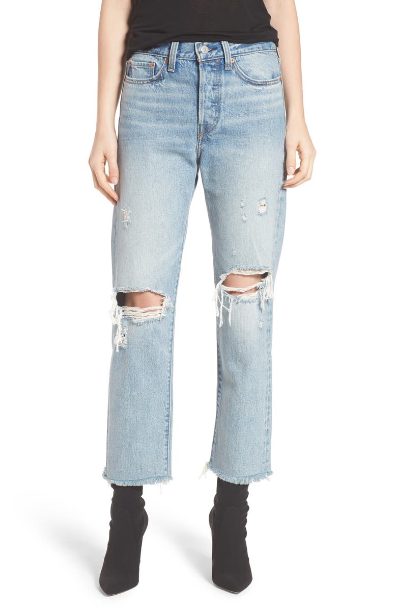 Levi's® Wedgie High Waist Straight Jeans (Lost Inside) | Nordstrom