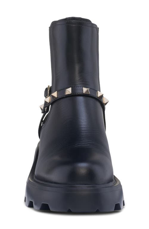 Shop Valentino Garavani Rockstud Chelsea Boot In Nero