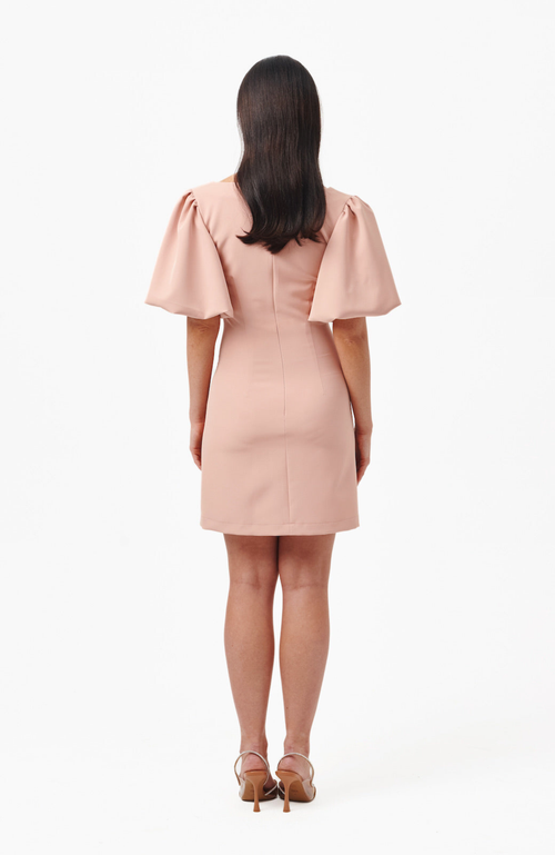 Shop Nanas Nana's Gigi Dress In Powder Pink