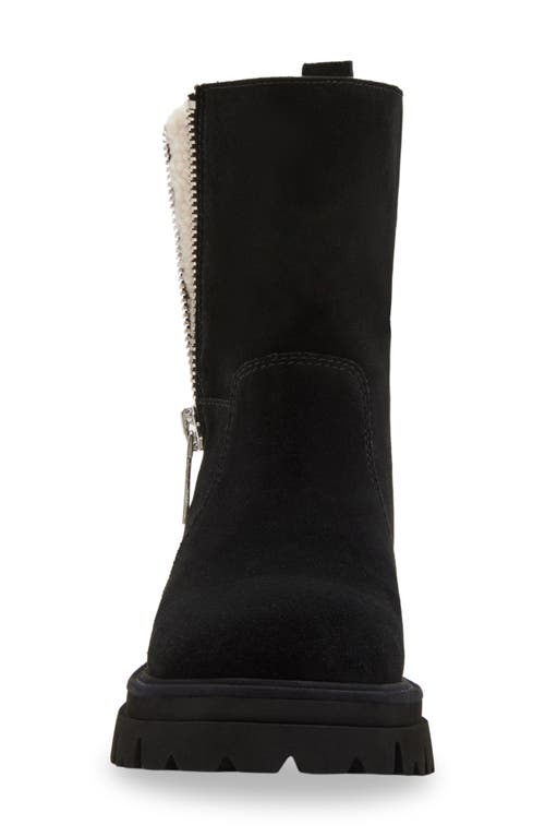 Shop Blondo Burnout Waterproof Boot In Black Suede