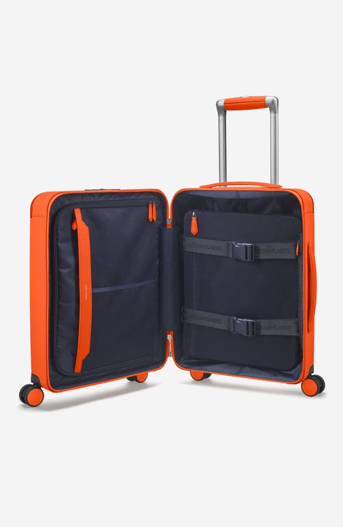 Shop Maison De Sabre Maison De Sabré The Carry On Suitcase In Manhattan Orange