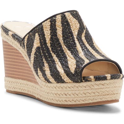 Jessica Simpson Monrah Wedge Slide Sandal, Black